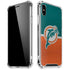 NFL Miami Dolphins Vintage iPhone XS Max Clear Case